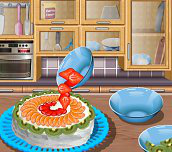 Hra - Sářina lekce vaření - ovocný dort
