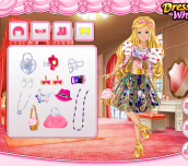 Hra - Barbie`sValentine`sPatchworkDress