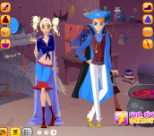 Hra - HalloweenCoupleDressup